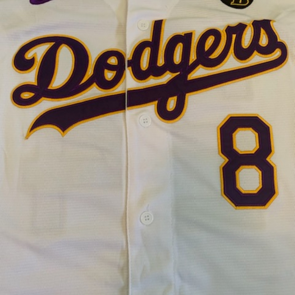 DODGERS KOBE BRYANT JERSEY